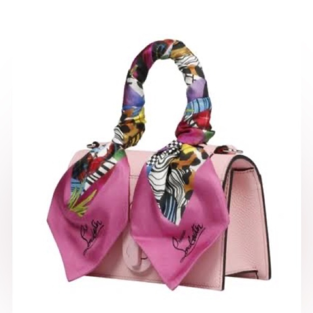 Christian Louboutin Mini Elisa Top Handle Bag (Pink)
